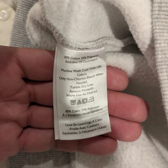 Eddie Bauer Men's Light Gray Crewneck Sweater - Picture 6 of 6